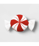 Wondershop Christmas Peppermint Candy Plush Throw Pillow Home Decor Targ... - £23.21 GBP