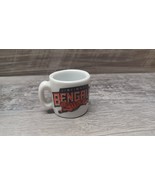 NFL Cincinnati Bengals Mini Miniature Ceramic Mug Vintage 1&quot; Gum Ball Prize - $4.99