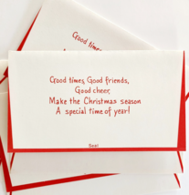 1970s Lot oF 4 Merry Christmas Sealable Vintage Greeting Cards Unused NO... - $19.99