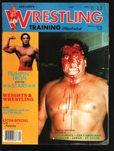 Wrestling Training Illustrated 4/1984-Bloody cover-The Mongols-Sue Green-Ric ... - £35.47 GBP