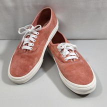 Vans Off The Wall Pig Suede Skateboard Shoes Terra Cotta White 9W -7.5M Unisex - $24.30