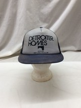 Trucker Hat Baseball Cap Vintage Snapback Detroiter Homes Red Lake Falls MN - $39.99