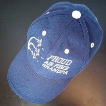 Proud Air Force Gandpa Ball Cap Hat Adjustable Baseball Blue White Fight... - £11.55 GBP