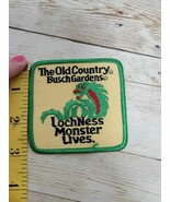 Loch Ness Monster Lives Busch Gardens The Old Country Ride Souvenir Patc... - $23.13 CAD