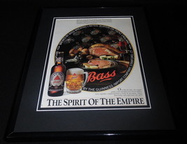 1985 Guinness Bass Ale Framed 11x14 ORIGINAL Advertisement - £27.58 GBP