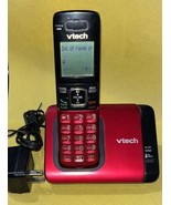 Vtech Cs6719-16 Red Cordless Phone System with Caller ID-Call Waiting Ex... - $19.85 CAD