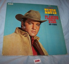 Elvis Presley Sings Flaming Star Record Album-RCA Stereo PRS-279-Lot 100 - £98.75 GBP