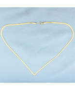 Italian 16 Inch V Herringbone Chain Necklace in 14k Yellow Gold - $532.42 CAD