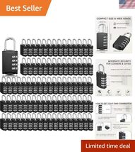Versatile 80 Pcs Combo Locks - Waterproof &amp; Keyless for All Your Belongings - $167.69