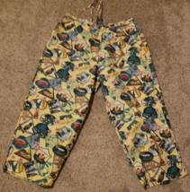 Womens Hilo Hattie Capri Cropped Pants Size M Tropical Aloha Hawaiian US... - $16.49