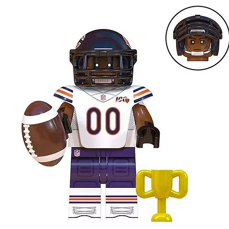 SM Chicago Bears Football NFL Player Collectible Minifigures - £6.11 GBP