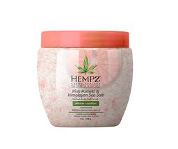 Hempz Pink Pomelo &Himalayan Sea Salt Herbal Body Salt Scrub, 5.47 Oz. image 1