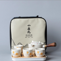 Mothers Day Gifts for Mom Her Women, Ceramic Portable Travel Tea Set, Chinese Ku - £42.05 GBP
