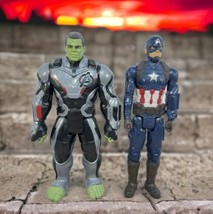 Marvel Captain America &amp; Hulk Avengers Endgame 12” Action Figure 2018 Titan Hero - £8.84 GBP