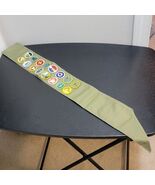Vintage 50s Boy Scouts America BSA Narrow Green Sash with 16 Merit Badge... - $1,449.03 MXN