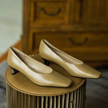 FEDONAS Pot Hot Sale High Quality Shoes Woman Leather High Heels Pumps Women 202 - £96.31 GBP