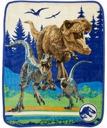 Jurassic World Kids Silky Soft Plush Throw Blanket measures 40 x 50 inches - £13.19 GBP