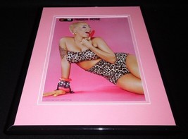 Amber Rose 2012 Licking Popsicle Framed 11x14 Photo Display - £27.37 GBP