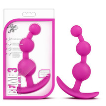 Blush Luxe Be Me 3 Silicone Anal Beads Plug Pink - £22.34 GBP