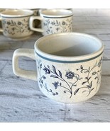 Temper Ware Tea Cup Coffee Mug Blue Breeze Vintage Made in USA 6 Oz Temp... - $145.33 MXN