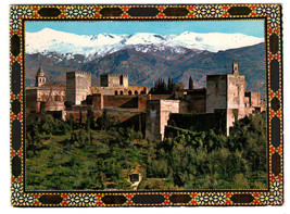 Very Fine Unused Postcard Granada . View of the Alhambra and Sierra Nevada. - £2.39 GBP