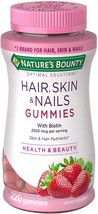 Nature&#39;s Bounty Hair, Skin &amp; Nails Gummies (220 ct.) (Pack of 2) AS - £71.16 GBP