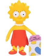 Disney Simpsons Lisa Simpson Plush Soft Fabric Body Sculpted Head 10 inc... - $19.59