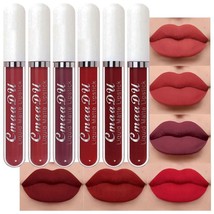 Labiales mate larga duracion kit set maquillaje juego pintalabios lapices 6 PCS - £10.38 GBP