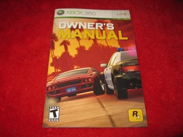 Midnight Club Los Angeles : Xbox 360 Video Game Instruction Booklet - £1.59 GBP