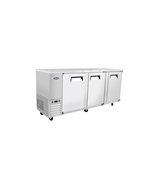 Atosa MBB90GR 90&quot; 3 Door Back Bar Beer Cooler Stainless Casters Free Lif... - $3,497.00