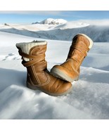 Totes “Kappa” Winter Boots Women Size 6M Tan Brown Sweater Interior Side... - $640.87 MXN