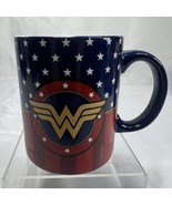 Rare VTG DC Comics Wonder Woman Silver Buffalo  Coffee Mug - £14.16 GBP