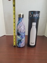 S&#39;Well The Textile Collection Solid Granite Blue 17 Ounce Insulated Stainless St - £14.10 GBP