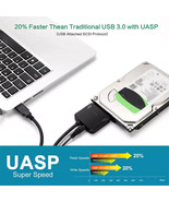 SATA to USB 3.0 2.5/3.5 inch HDD SSD Hard Drive Disk Converter Cable Ada... - $285.59 MXN