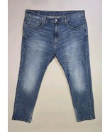 Levi&#39;s 502 Jeans Size 38x30 ( Actual 39x29.5 ) Men&#39;s Taper Fit Blue Denim  - $330.59 MXN