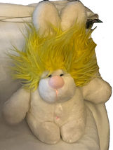 Dakin Frou Frou Pom Pom Style Bunny Rabbit VTG 1984 Plush - $28.50