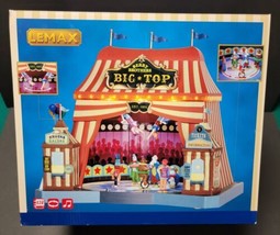 Lemax &quot;Berry Brothers Big Top&quot; Carnival Sound and Motion 2015 NIB SKU# 5... - £232.59 GBP