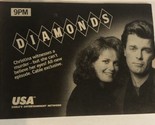 Diamonds TV Guide Print Ad  USA Network TPA5 - $5.93
