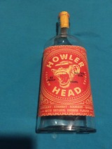 HOWLER HEAD EMPTY BOURBON BOTTLE with cork - 750 ml - Empty bottle only - $24.57 CAD