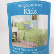 Living Quarters Kids Sweet Pea Birdies 3-PC Full/Queen Quilt Set $150 - £39.34 GBP