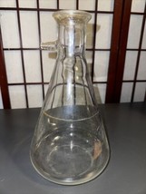 500mL ERLENMEYER FILTERING FLASK WITH SIDE ARM TUBULATION Ring Around Mi... - $23.66