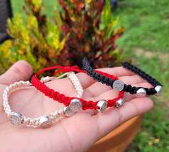 St. Benedict of Abad woven bracelet / Pulsera tejida San Benito de Abad - $224.94 MXN