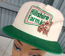 VTG Hillshire Farm Meat Products Snapback Baseball Cap Hat - £11.32 GBP
