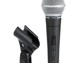 Shure SM58S Cardioid Dynamic Vocal Microphone with On/Off Switch, Pneuma... - £129.69 GBP