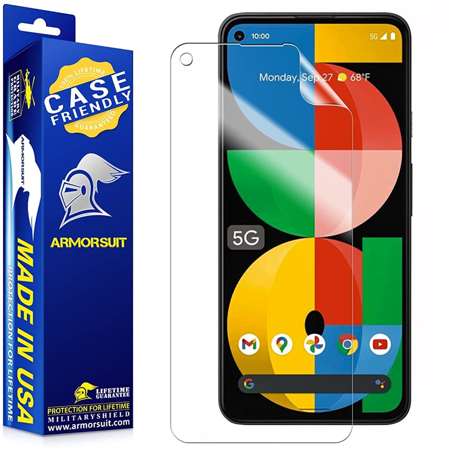 [2 Pack] Armorsuit Militaryshield Screen Protector Designed For Google Pixel 5A  - $15.99