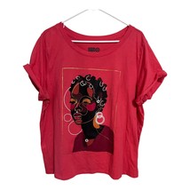 Target Black History Month Women’s Graphic T-Shirt Red XXL - $14.40