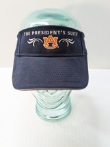 Auburn Tigers The President&#39;s Suite Visor NCAA Navy Blue Hat University  - £19.11 GBP