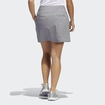 adidas Golf Women Standard Ultimate365 Solid Skort Grey HA3413 - $45.00