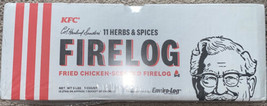 KFC Limited Edition 11 Herbs Spices Firelog Enviro-Log 2019 Envirolog Fi... - £27.87 GBP