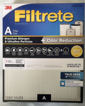 3M Filtrete TRUE HEPA Air Purifier FILTER 1150096 Size A Allergen Odor Defense - $23.75